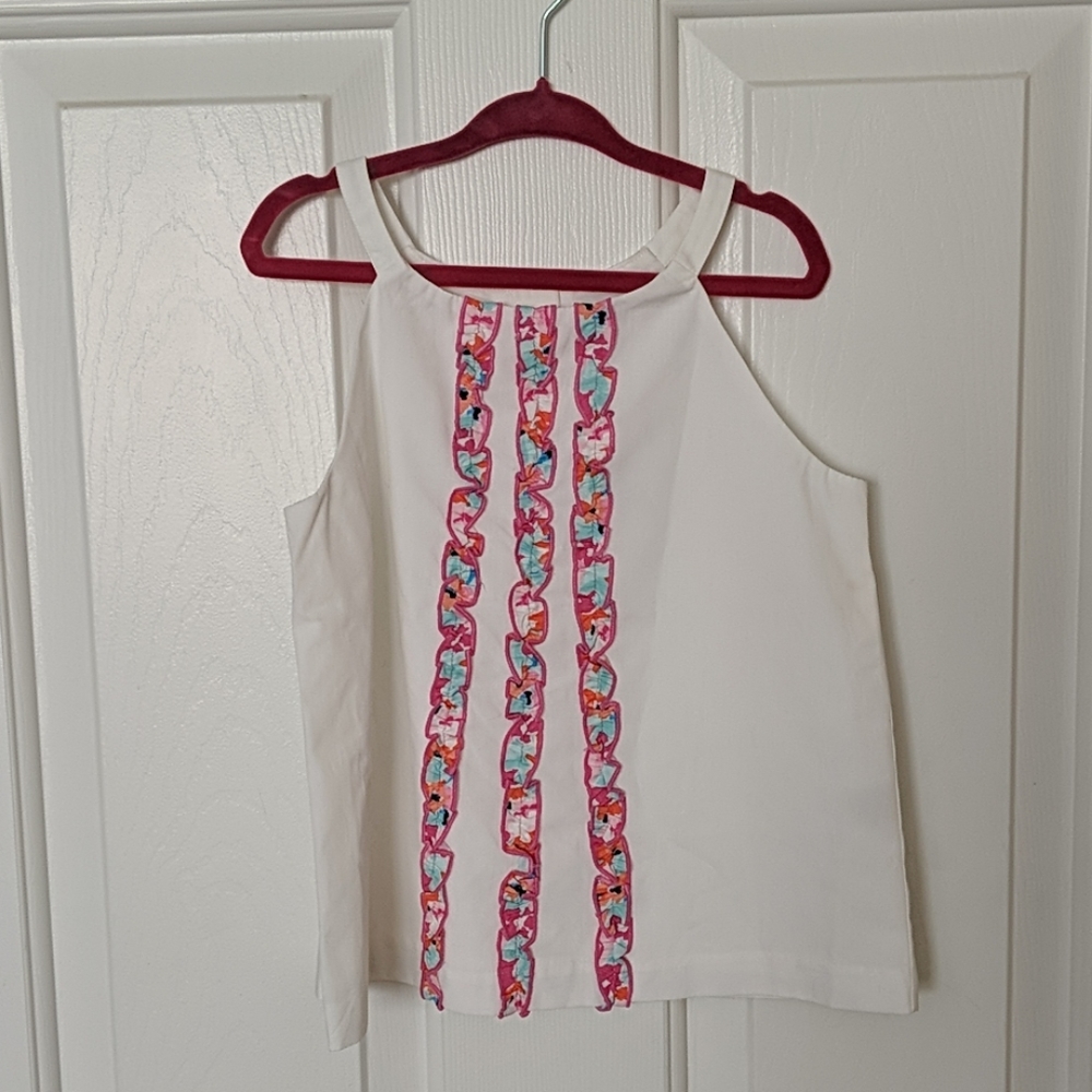 Janie and Jack white summer tank top